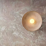 Retro Resin Round Wall Sconce with LED
