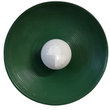 Retro Resin Round Wall Sconce with LED