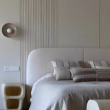 Retro Resin Round Wall Sconce with LED