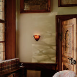 Retro Stained Glass Art Deco LED Wall Lamp