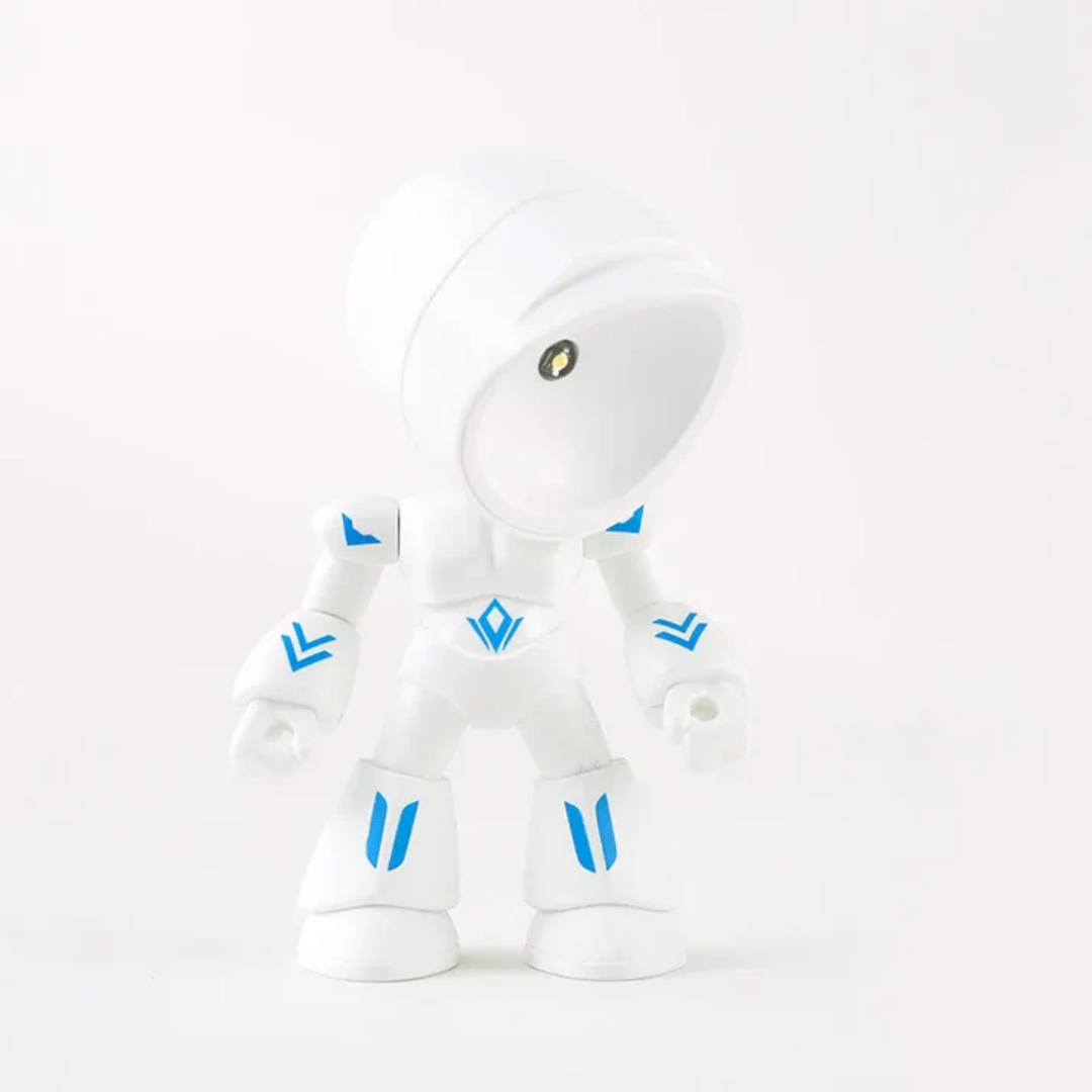 Robot Inspired LED Table Lamp Battery