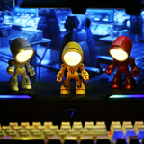 Robot Inspired LED Table Lamp Battery