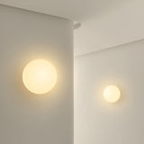 Round Glass LED Wall Light