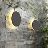 Round LED Outdoor Wall Light