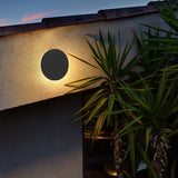 Round LED Outdoor Wall Light