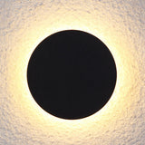 Round LED Outdoor Wall Light