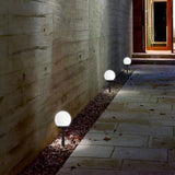 Round Solar Light with Dusk Sensor LED