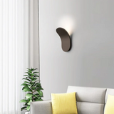 Scandinavian Metal Curved LED Wall Lamp