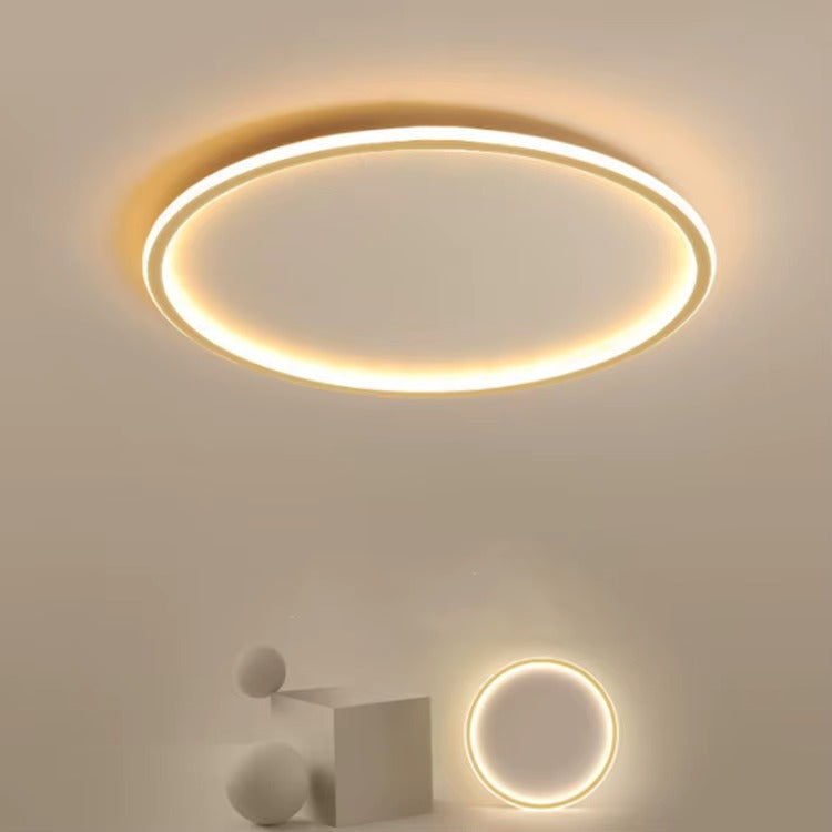 Scandinavian Round LED Ceiling Light Slim