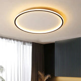 Scandinavian Round LED Ceiling Light Slim