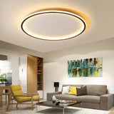 Scandinavian Round LED Ceiling Light Slim