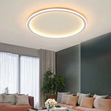 Scandinavian Round LED Ceiling Light Slim