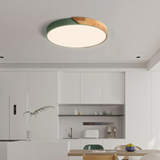 Scandinavian Wood LED Ceiling Light
