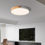 Scandinavian Wood LED Ceiling Light