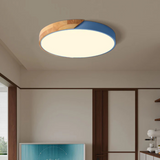 Scandinavian Wood LED Ceiling Light