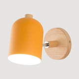 Scandinavian Wood LED Wall Sconce Light