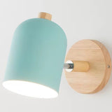 Scandinavian Wood LED Wall Sconce Light