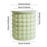 Self-Watering Textured Round Planter Pot