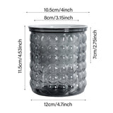 Self-Watering Textured Round Planter Pot