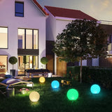 Solar Color Changing LED Globe Light