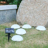 Solar Dome LED Landscape Stake Lights Set