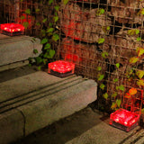 Solar Glass Ice Brick Light Waterproof