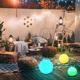 Solar Globe LED Light with Waterproof Design