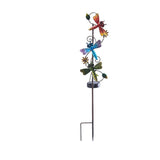 Solar Iron Butterfly Stake Light with LED