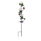 Solar Iron Butterfly Stake Light with LED