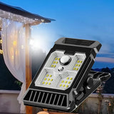Solar LED Clip Light with Motion Sensor