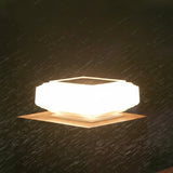 Solar LED Column Light with 30 LED Glow