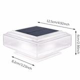 Solar LED Column Light with 30 LED Glow