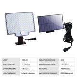 Solar LED Security Light with Motion Sensor
