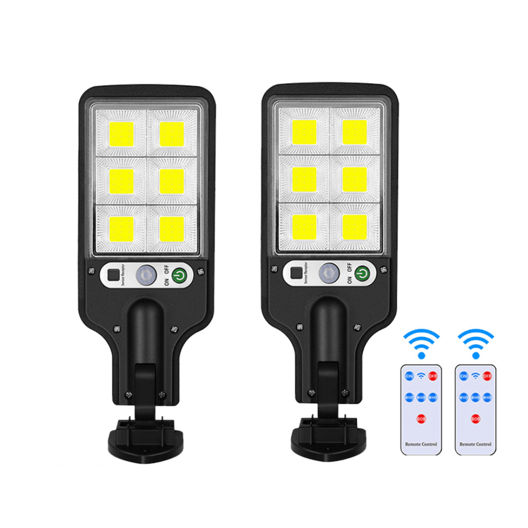 Solar LED Security Spotlight with Motion Sensor