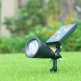 Solar LED Spotlight with Ground Stake