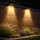 Solar LED Wall Light with Focused Beam