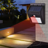 Solar LED Wall Light with Motion Sensor