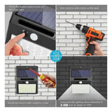 Solar LED Wall Light with Motion Sensor