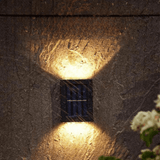 Solar LED Wall Lights with Dusk Sensor