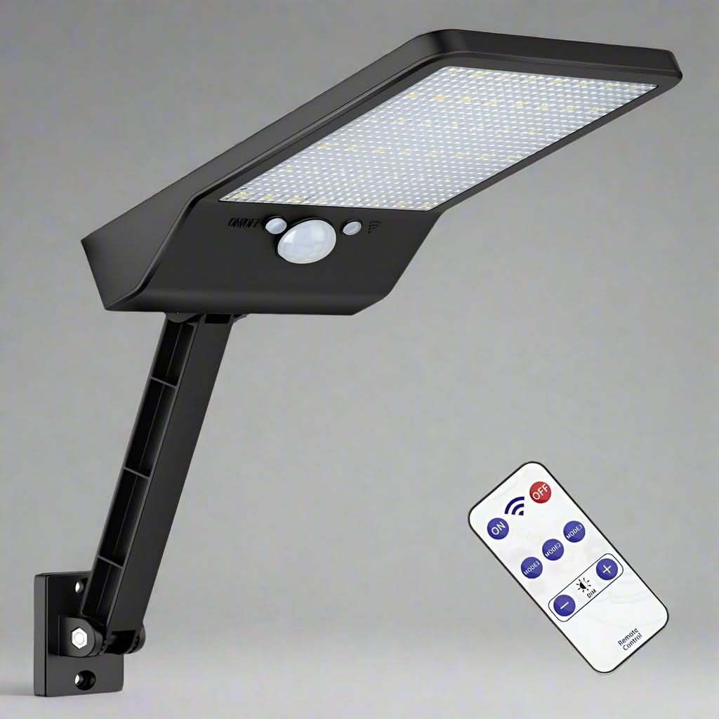 Solar LED Wall Spotlight with Motion Sensor