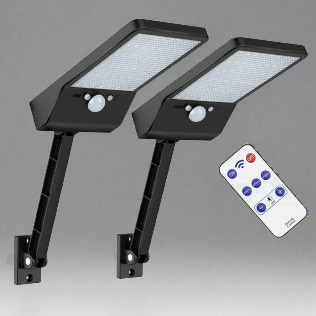 Solar LED Wall Spotlight with Motion Sensor