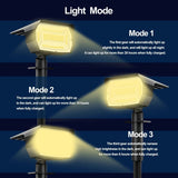 Solar Landscape Light with Adjustable Brightness