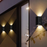Solar Light Aluminum Wall Sconce