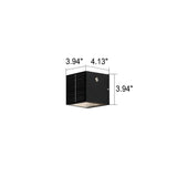 Solar Light Aluminum Wall Sconce