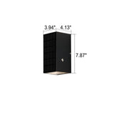 Solar Light Aluminum Wall Sconce
