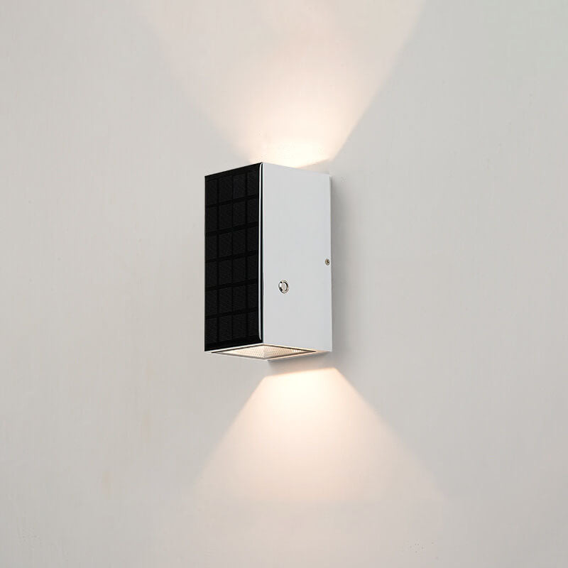 Solar Light Aluminum Wall Sconce