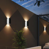 Solar Light Aluminum Wall Sconce