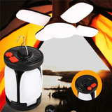 Solar Light Lantern with Foldable Panels