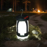 Solar Light Lantern with Foldable Panels