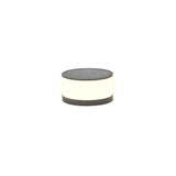 Solar Light Round Column Post LED Lamp